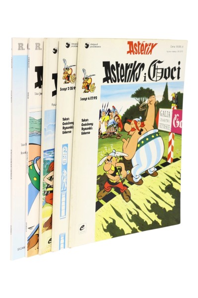 5x Goscinny Asterix Zeszyt 2(5) 92 Asteriks i Kleopatra