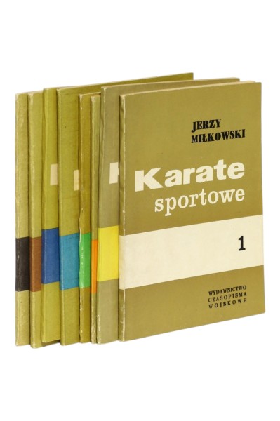 8x Miłkowski Karate sportowe Tom 1-8