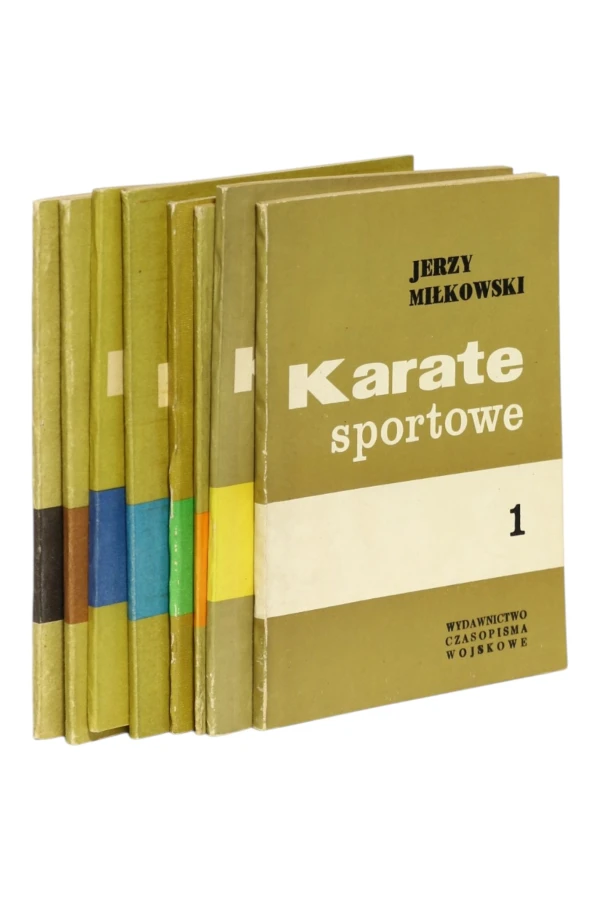 8x Miłkowski Karate sportowe Tom 1-8