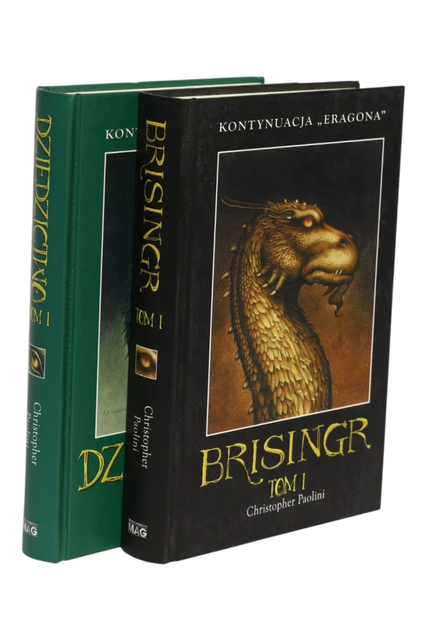 2x Paolini Dziedzictwo Tom 1/ Brisinger Tom 1