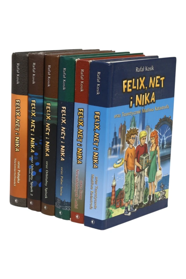 6x Kosik Felix, Net i Nika Tom 1-6 Gang niewidzialnych ludzi