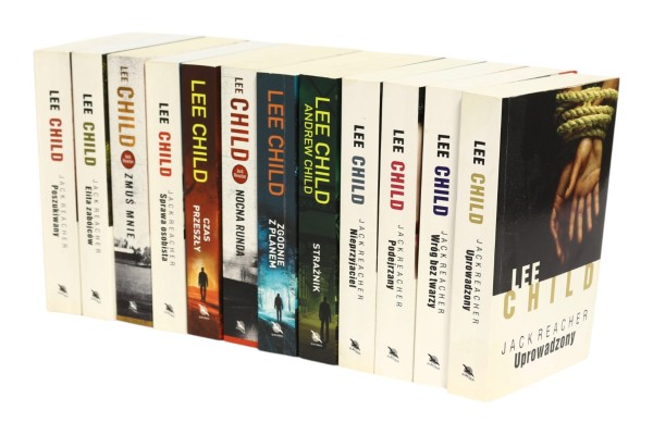12x Child Seria Jack Reacher: Podejrzany/ Poszukiwany/ Nieprzyjaciel