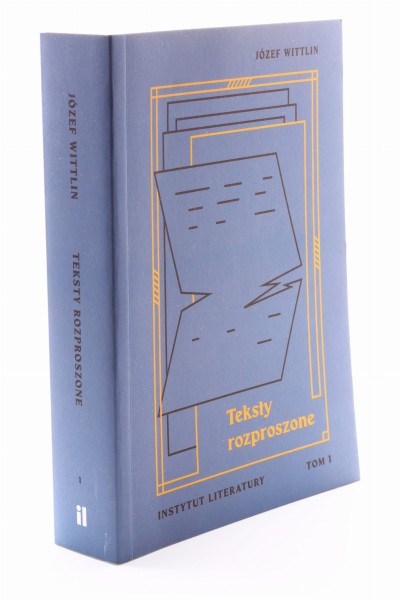 Teksty rozproszone Tom 1 Wittlin