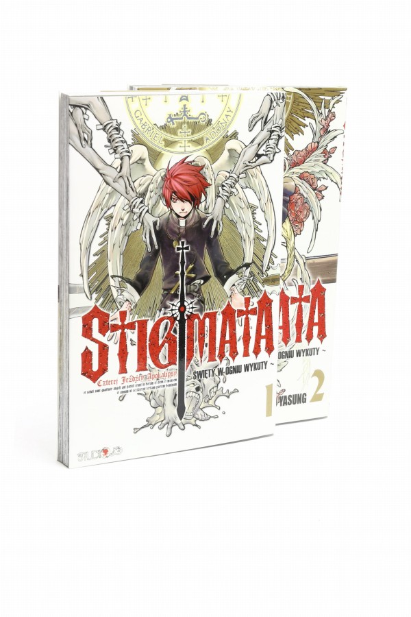 2x Yasung Stigmata Święty w ogniu wykuty tom 1,2
